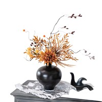 Nieuwe handgemaakte Chinese zijden kunstbloemenset Phalaenopsis Hortensia vintage woonkamer decoratie bloem