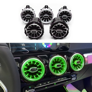 Bocchette d'Aria Anteriori a Turbina Classe B W247 con Luce Ambientale LED a 64 Colori per Mercedes GLA H247 <span class=keywords><strong>GLB</strong></span> X247 - Product Image 1