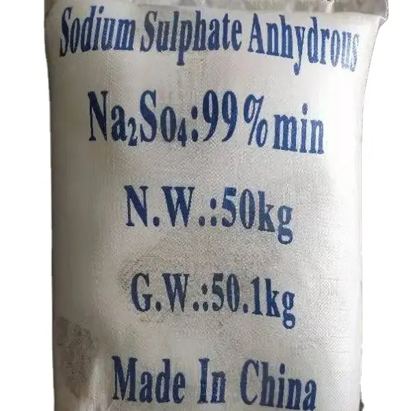 Vendite globali numero uno Shenhong fabbrica sodio solfato anidro 99% min cas 7757
