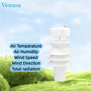 Veinasa-THWP 5 in 1 Profession elle digitale Wetters tation Wind geschwindigkeit richtung Temperatur Luft feuchtigkeit strahlungs sensor - Product Image 3