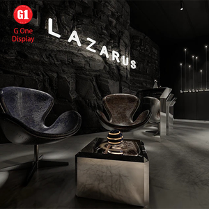 Étagères de librairie modernes sur mesure, présentoirs à livres durables, vitrines spacieuses avec éclairage LED pour la conception de mobilier de librairie - Product Image 5