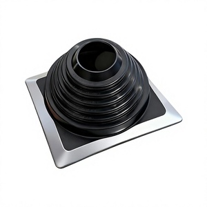 Joint d'étanchéité universel en caoutchouc pour cheminée, résistant aux hautes températures, pour poêle à <span class=keywords><strong>bois</strong></span>, <span class=keywords><strong>tuyau</strong></span> <span class=keywords><strong>de</strong></span> cheminée, 4 pouces, 5 pouces - Product Image 1