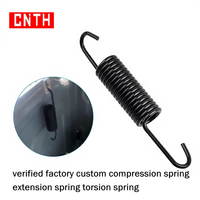 Ressorts de traction personnalisés d'usine OEM, ressorts d'extension durables pour les machines agricoles et les équipements industriels lourds