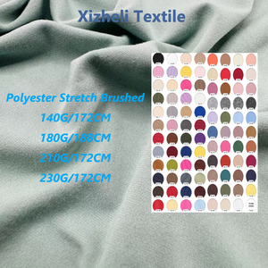 卸売エコフレンドリー4方向ストレッチメモリーブラッシュドミルクシルク生地 |   柔らかく伸縮性のある通気性のあるポリエステルスパンデックス素材 - Product Image 6