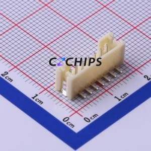 B7B-PH-SM4-TB(LF)(SN) Wire-to-Board Pin Header SMD,P=2mm Connector 1x7P 2mm Vertical Mount PH - Product Image 1