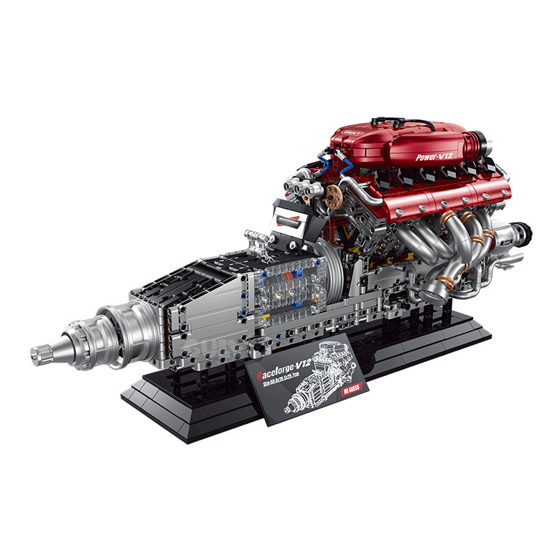 Mould King 10233 Kit de construction de moteur d'aviation radial | 3 0