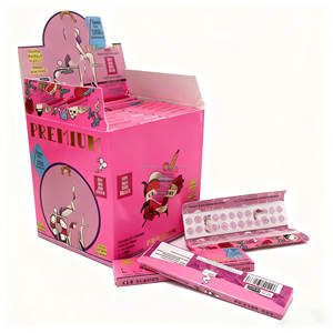 Venta de Fábrica: Rollos de Papel de Liar Modernos de 110mm, Color Rosa y Blanco, con Filtros y Accesorios, Personalizables - Product Image 4