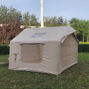 Tente pneumatique de luxe pour 4 personnes, 3x2.65x2.1m, grande tente gonflable avec hauteur de plafond complète, imperméable, pour <span class=keywords><strong>le</strong></span> <span class=keywords><strong>camping</strong></span> familial - Product Image 3