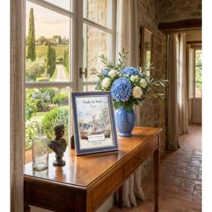 Beltrami Photo <b>Frame</b> 4x6 Inch Real Silver Plated Made In Italy Roma Design - Product Image 2