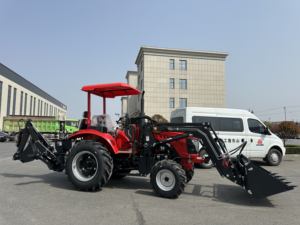 Meilleure vente 80hp Mini tracteur 4wd Garden Farm 4 roues avec moteur 80hp Vente en gros Condition Tiller - Product Image 5