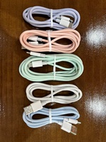 Cable de Datos de Carga Rápida Tipo C a Tipo C de 60W, 1M 1.5M 2M, con Trenzado de Nailon, para iPhone 15 16 17, Venta al Por Mayor, Alta Calidad