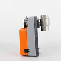 Vanne à boisseau sphérique à commande proportionnelle électrique en acier inoxydable 0-10V/4-20mA Micro vanne de régulation électrique pour l'eau DC24V/AC220V