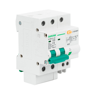 Chứng nhận IEC  Ac  400V 1P <span class=keywords><strong>2p</strong></span> 3p 4 cực  <span class=keywords><strong>Mcb</strong></span> Cầu dao điện mini Elcb Rccb  Rcd - Product Image 6