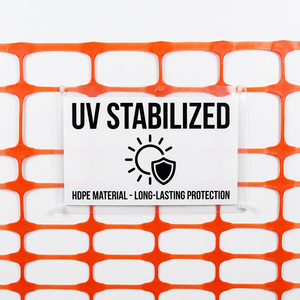 Malla de Seguridad de HDPE Negra, Protección UV, Ligera, Reutilizable, Barrera para Trabajos Industriales en Carreteras - Product Image 2