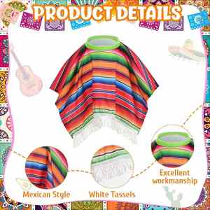 Conjunto de Capa Grande de Carnaval con Sombrero, Gafas y Decoración de Ganso para Terraza - Product Image 6