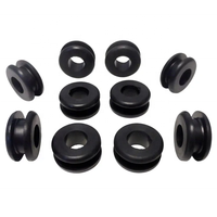 Câble à trou plat étanche personnalisé Câblage Néoprène EPDM NBR Bouchon en caoutchouc de silicone Oeillet d'étanchéité