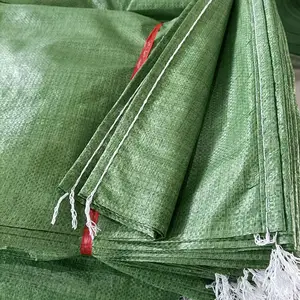 Sacos de arena para construcción, bolsas de 50Kg tejidas, 25Kg