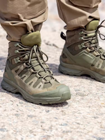 Bottes de randonnée tactiques durables pour hommes avec des caractéristiques antidérapantes et imperméables pour une utilisation hors route Bottes tactiques