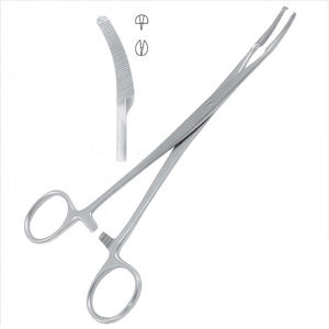 Pinzas Hemostáticas Rectas KOCHER de 8 Pulgadas, Pinzas Quirúrgicas Manuales de Acero Inoxidable, Certificación CE - Product Image 5