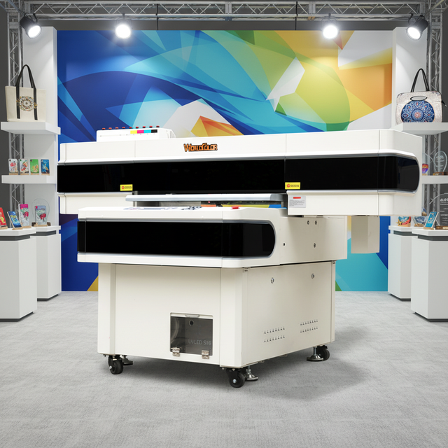 Worldcolor UV Flatbed Printer 3D Effect Badges Printing Solution Also Print Metal Wood Glass Cups Phone Case
