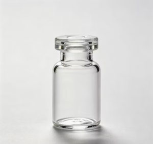 Frascos de Vidrio Borosilicato de 3ml, 5ml y 10ml, Transparentes, con Cuello Prensado y Tapas de Sellado Integradas Plateadas - Product Image 3