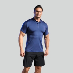 Camiseta de Polo de Golf Personalizada para Hombre, de Poliéster y Elastano, al por Mayor, Camiseta de Golf para Hombre, de Secado Rápido, para Gimnasio - Product Image 6