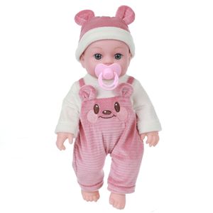 30cm Simulation Doll Soothing Reborn Baby <b>Vinyl</b> Children's Toy Female Baby Doll Wholesale - Product Image 6