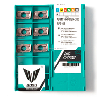 Plaquettes de fraisage CNC APMT1604 APMT1604PDER-G23 BP9108 pour acier inoxydable, alternative aux plaquettes ZCCCT