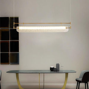 Iluminación de celo, luces colgantes de tira larga, barra de comedor, luz colgante lineal acrílica para el hogar, Hotel, restaurante - Product Image 3
