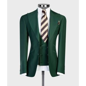 <span class=keywords><strong>Costume</strong></span> personnalisé en <span class=keywords><strong>chocolat</strong></span> à revers et demi-toile à simple boutonnage pour hommes, 3 pièces, blazer, <span class=keywords><strong>gilet</strong></span>, pantalon, <span class=keywords><strong>costume</strong></span> d'affaires formel - Product Image 5