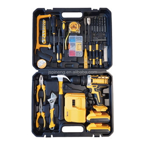 Nuevos Arribos Kit <span class=keywords><strong>de</strong></span> Herramientas Multifuncional para el Hogar Kit Combinado <span class=keywords><strong>de</strong></span> <span class=keywords><strong>Taladro</strong></span> Eléctrico Inalámbrico para Mecánico Artesano Juego <span class=keywords><strong>de</strong></span> Herramientas para Carpintería - Product Image 2