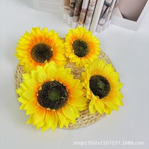 Fleurs artificielles Qiye Tournesol en soie 27cm 18cm 15Acm 15Bcm 13Acm 13Bcm 10cm 7cm Décorations de fêtes Accessoires de photographie - Product Image 2