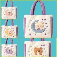 Sacs fourre-tout en peluche populaires pour femmes Kedi, sacs de shopping en peluche. Sacs en peluche décontractés