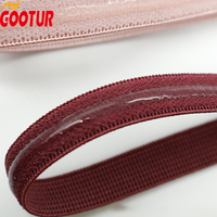 Bretelles en polyester élasthanne haute élasticité de 10 mm avec grip en silicone, bande élastique douce pour soutien-gorge de sport et vêtements de sport – Vente en gros