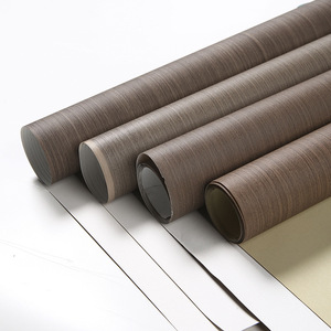 Rollo de pegatinas impermeables de grano de <span class=keywords><strong>madera</strong></span> de cuero de PVC <span class=keywords><strong>para</strong></span> renovación de muebles, armarios, escritorios <span class=keywords><strong>para</strong></span> decoración de sala de estar - Product Image 4