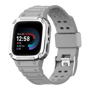 Pour <span class=keywords><strong>Fitbit</strong></span> <span class=keywords><strong>Versa</strong></span> 1234 Bracelet en silicone compatible pour FVersa <span class=keywords><strong>Lite</strong></span>/Sense Smartwatch TPU 22mm - Product Image 5