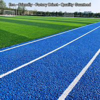 Granulés de caoutchouc EPDM écologiques non toxiques pour surface de terrain de sport tartan, multicolores, personnalisables, pour parcs sportifs communautaires, fourniture directe usine