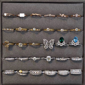 rose quartz <b>ring</b> 925 <b>sterling</b> <b>silver</b> <b>adjustable</b> oem hot selling plata 925 <b>sterling</b> <b>silver</b> elegant anillos de mujer - Product Image 1