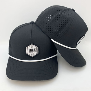 Nón kết chạy bộ nam chất lượng cao, bán buôn, chất liệu cao su, chống thấm nước, 5 tấm, nhanh khô, dây rút, mũ bóng chày tùy chỉnh - Product Image 5