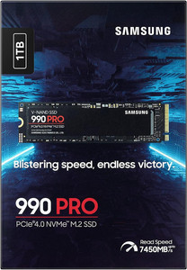 Brand New 1TB SSD 990 PRO PCIe 4.0 NVMe M.2 (2280) <b>Internal</b> Solid State <b>Drive</b> MZ-V9P1T0BW MZ-V9P1T0BW MZ-V9P1T0BW - Product Image 2