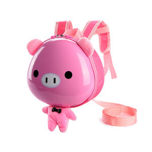 3D Giraffe Design Anti-Lost School Backpack for Boys Girls Cute Eggshell Toddler Preschool <b>Snack</b> <b>Bag</b> for Children Kids - Product Image 1