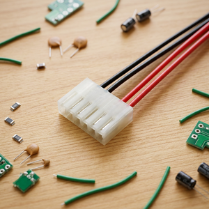 Câble d'alimentation personnalisé 6 broches SPOX vers 4 broches Mini-Fit Jr. UL1007 18AWG - Product Image 1