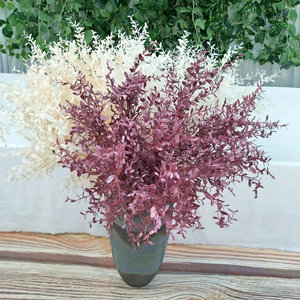 Fleurs artificielles Queyiyi, fleurs givrées, 105 cm, décorations de mariage, fleurs en plastique, couleur orange, rose, blanc, blush, champagne - Product Image 2