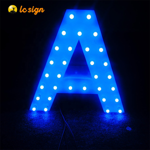 สัญลักษณ์ตัวอักษรเจาะรู LED แบรนด์2022ใหม่ LC ราคาดี - Product Image 6