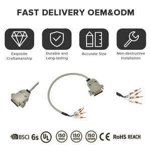 Harnais de câblage pour robot de télécommande de grue anti-interférences avec étrier de frein Tukl Tuk et câble de frein de remorque Bowden - Product Image 4