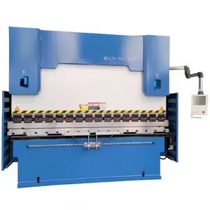 Panel Bending Machine WC67K 200T CNC Electro Hydraulic Servo Cnc Bending Machine Manual Sheet Metal Bending Machine