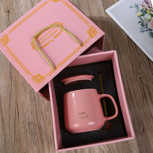 Boîte-cadeau personnalisée à logo très vendue <span class=keywords><strong>Ensemble</strong></span> <span class=keywords><strong>de</strong></span> tasse thermostatique USB Thermos en céramique Tasse à thé et à café <span class=keywords><strong>pour</strong></span> <span class=keywords><strong>la</strong></span> fête des mères <span class=keywords><strong>la</strong></span> Saint-Valentin le mariage - Product Image 6
