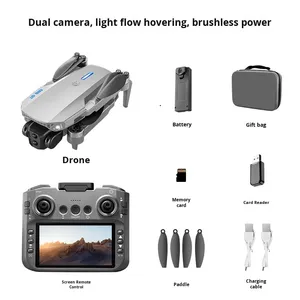 Dream Music E88 GT Mini Drone GPS Elettrico con Fotocamera 4K HD per Principianti, Motore Brushless Pieghevole, Controllo RC con Schermo, Caricabatterie - Product Image 6