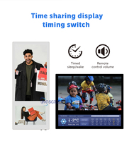 Panneau d'information d'ascenseur LCD à cadre fin, anti-reflet et haute luminosité, service OEM ODM INGSCREEN pour bâtiments intelligents