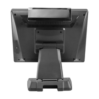 Terminal de Punto de Venta LICON Todo en Uno de 15.6 Pulgadas, Pantalla Táctil Plegable de 10 Puntos, Aleación de Aluminio, Windows 7/10, Conveniente para Puntos de Venta